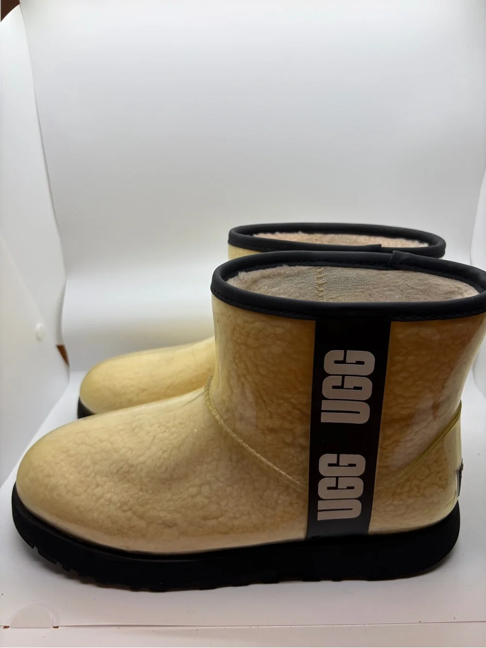 UGG 'Mini Shearling Booties 10